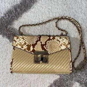 Micheal Kors Crossbody canvas bag